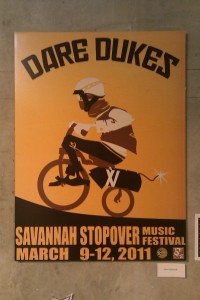 Savannah Stopover Festival Poster: Dare Dukes